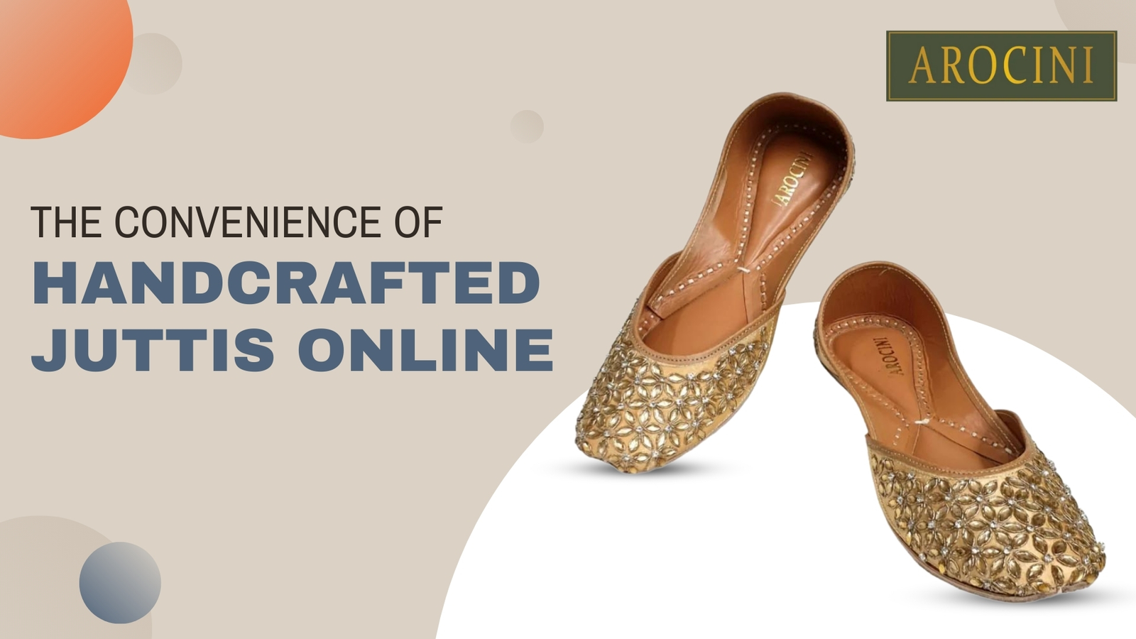 Handcrafted Juttis for women